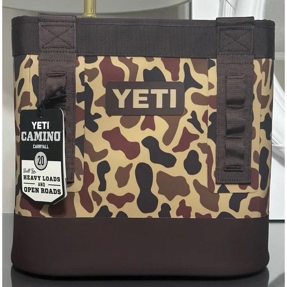 YETI Camino 20 Carryall Tote Bag, WETLANDS CAMO - Picture 2 of 7